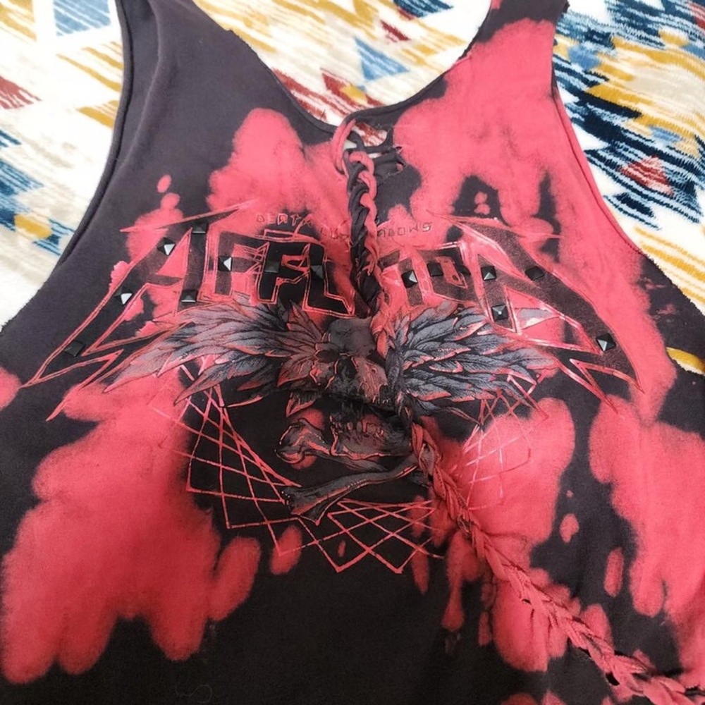 AFFLICTION BODY SUIT LARGE - Picture 4 of 5